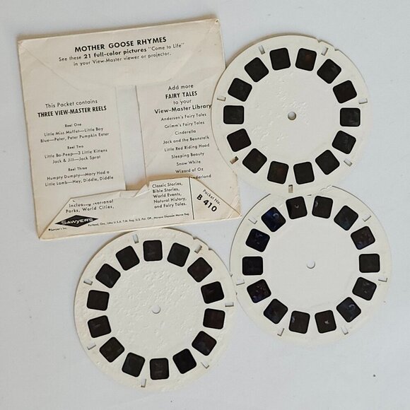 VINTAGE MOTHER GOOSE RHYMES View Master Reel Set - Picture 3 of 4